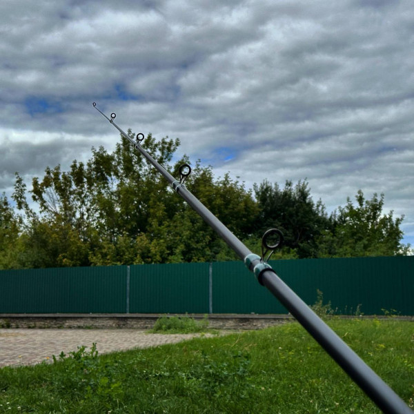 Спінінг телескопічний Stenson Re Navigator 2.7 м, тест 50-80 г, 6 секцій, легкий та міцний вудилище для спінінгової риболовлі