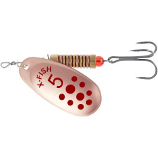 Блесна X-Fish Spike №5 14.5g Copper RD мідна червона обертаюча приманка для спінінга і хижої риби