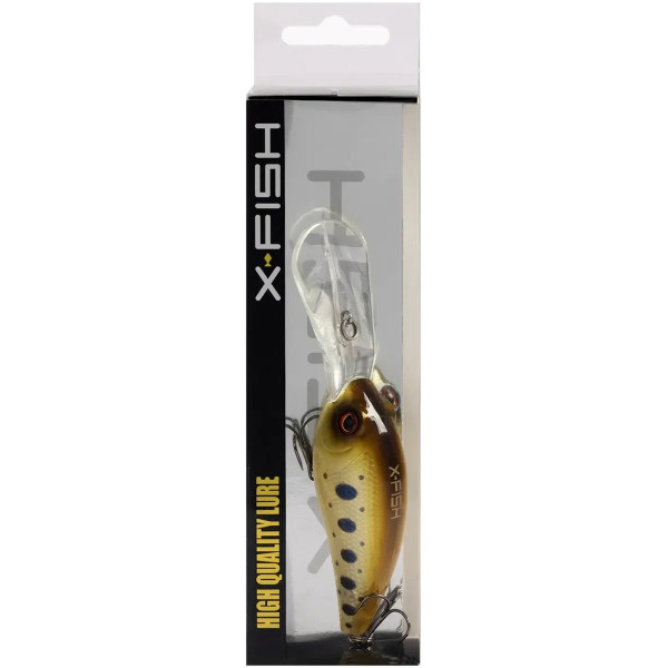 Воблер X-Fish Deeper 75F 75мм 23г глибоководний шед тролінг щука судак сом 5-6м