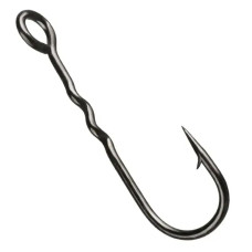 Одинарный крючок Crazy Fish Round Bent Fixative Shank №10