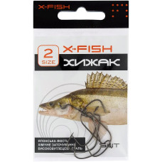 Гачок X-Fish Хижак #2 (5шт/уп)