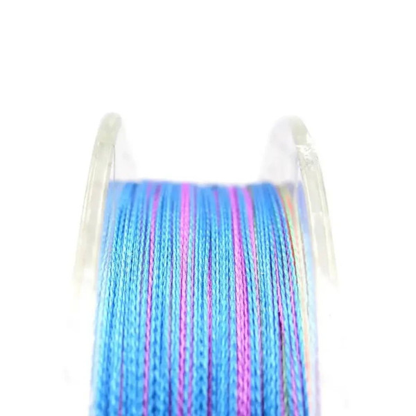 Шнур риболовний GLADIATOR multicolor 0.12mm 8.13kg 150m Rumpol