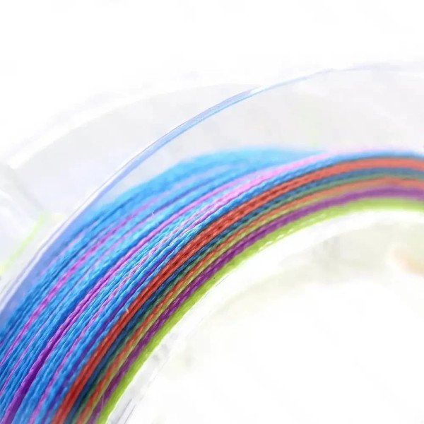 Шнур риболовний GLADIATOR multicolor 0.12mm 8.13kg 150m Rumpol
