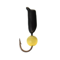 Мормишка Flagman «Стовпчик + котяче око» ?2.4мм 0.48г Black Nickel