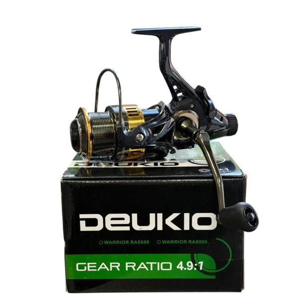 Катушка карповая c бейтраннером Deukio Warrior RA6000