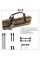 Набір стійок із телескопічними буз барами World4Carp Stand Kit Universal MAX 2