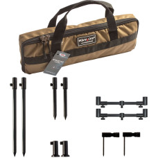 Набір стійок із телескопічними буз барами World4Carp Stand Kit Universal MAX 2