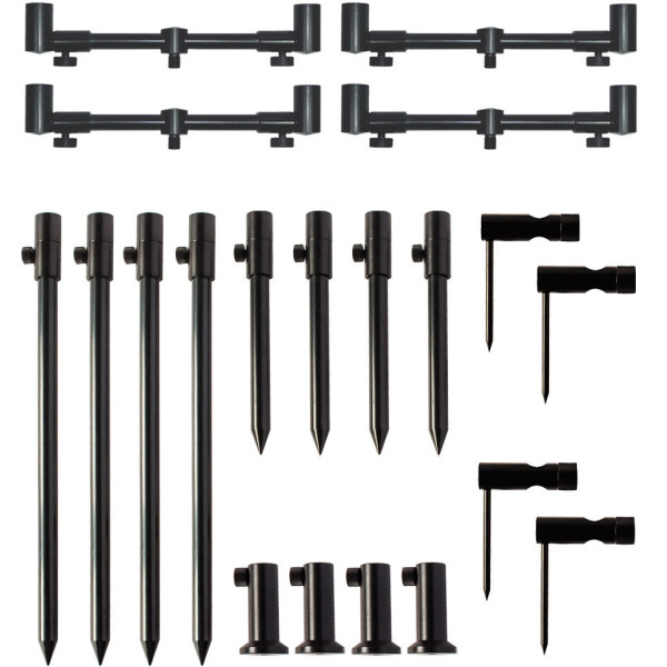 Набор стоек с телескопическими буз барами World4Carp Stand Kit Universal MAX 4