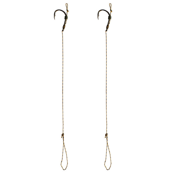 Готовий повідець W4C з волоссям METHOD hair rig, гачок WIDE GAPE No 6
