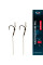 Готовий повідець W4C з волоссям METHOD hair rig, гачок WIDE GAPE No 6