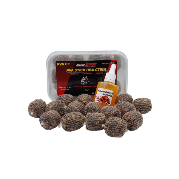 Готові PVA - стіки Тигровий горіх "Tiger nut" + ліквід