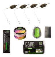 Готовый набор для карпового монтажа на 4 монтажей Carp Pro Method Set