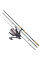 Набор для карпфишинга на три удилища BratFishing ASPID Carp + катушки Flagman Magnum CARP Feeder 6000