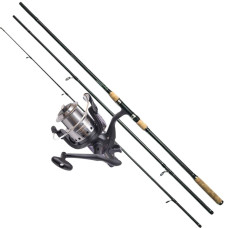 Набор для карпфишинга на три удилища BratFishing ASPID Carp + катушки Flagman Magnum CARP Feeder 6000 3.6