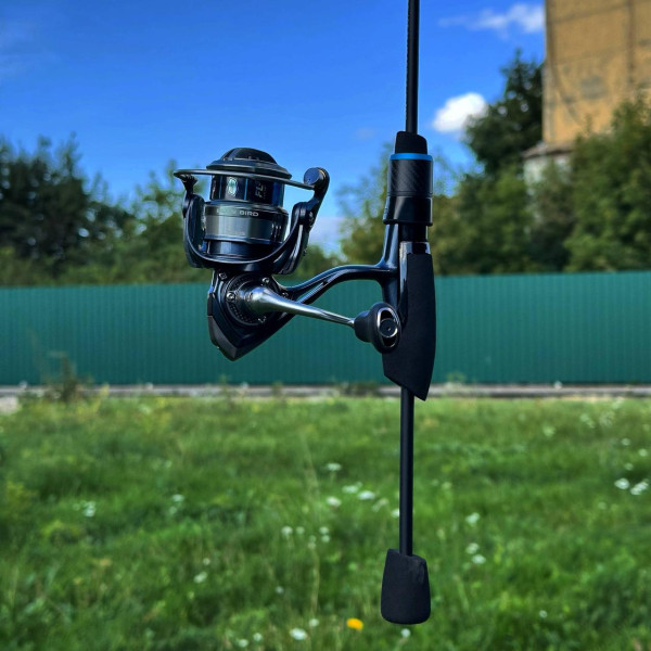 Набір для спінінгової риболовлі: Спінінг і котушка Blue Bird BB1