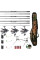 Карповый набор: Flagman Magnum Black Carp на 3 удилища с катушками + подарок