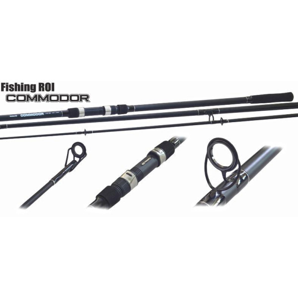 Коропове вудлище Fishing ROI Commodor Carp 3.9 m 3lb 3-секц. 135г