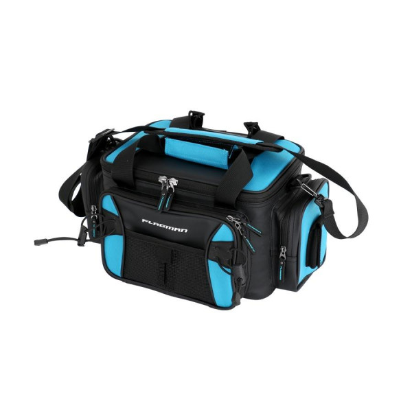 Сумка спиннинговая Flagman Lure Bag с 4 коробками 41x25x20см Лучшая сумка для снастей!