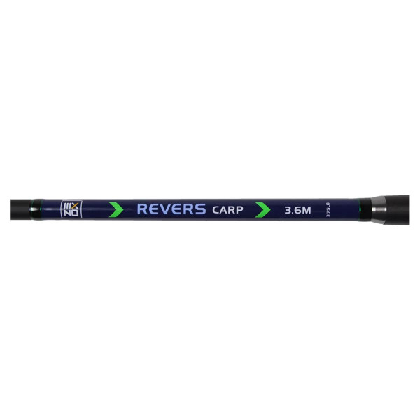 Коропове вудилище Zeox Revers Carp 3.6м, 3.75lb, 50мм, точний закид, надійне виважування, сучасний дизайн