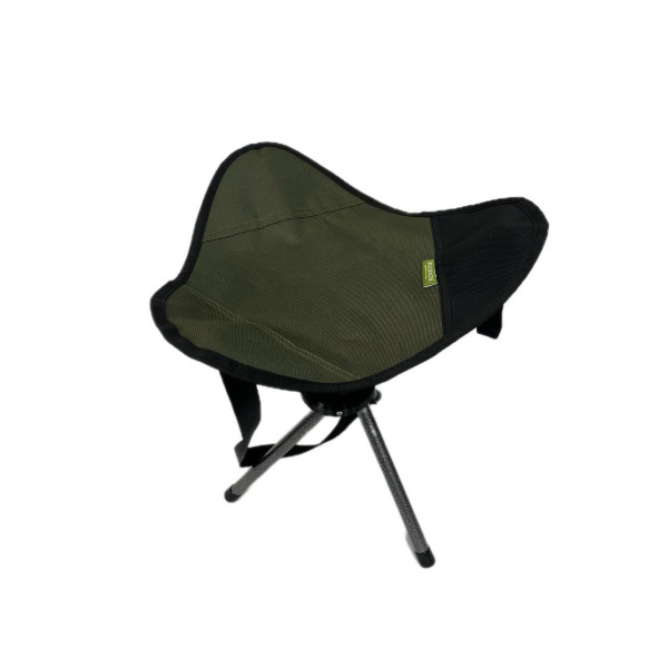 Стул складной Novator S-3 | Металл/ткань, Трёхногий, Хаки, Туристический, Лёгкий, До 100 кг