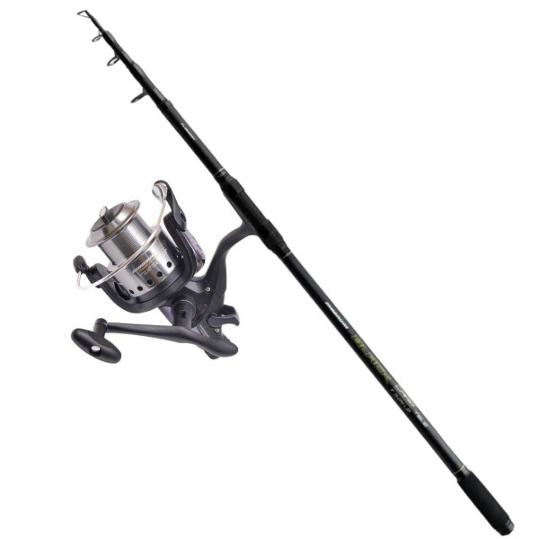 Карповий набір Flagman Magnum Black Carp 3.3 м телескопічне + котушка Magnum CARP Feeder 6000 3.6