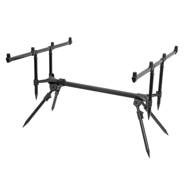 Карповый набор Flagman Magnum Black Carp на 4 удилища 3.3 м с катушками, род-подом, сигнализаторами, чехлом и леской 0,30 мм