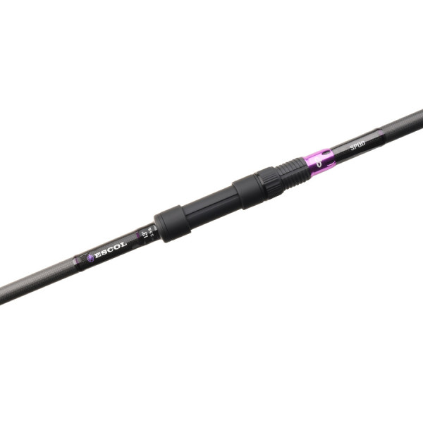 Сподовое удилище Carp Pro Escol 3.9 м 2-секционное карбоновое EVA черное 5.5LB