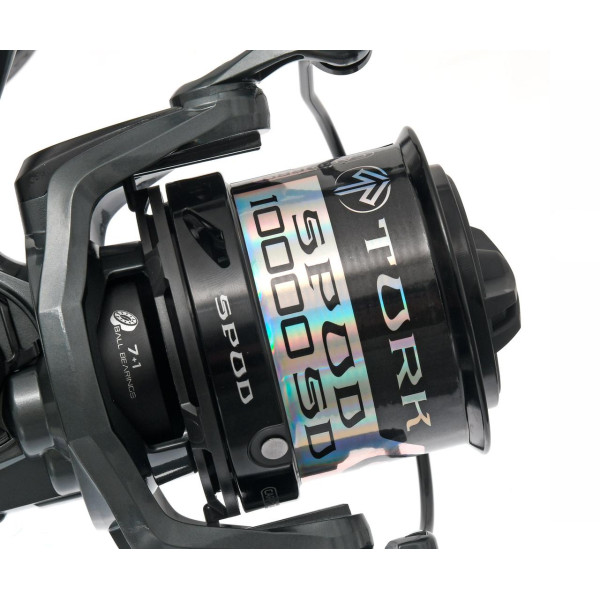 Коропова сподова котушка Carp Pro Tork Spod 10000 SD 7+1 підшипник Long Cast металева шпуля