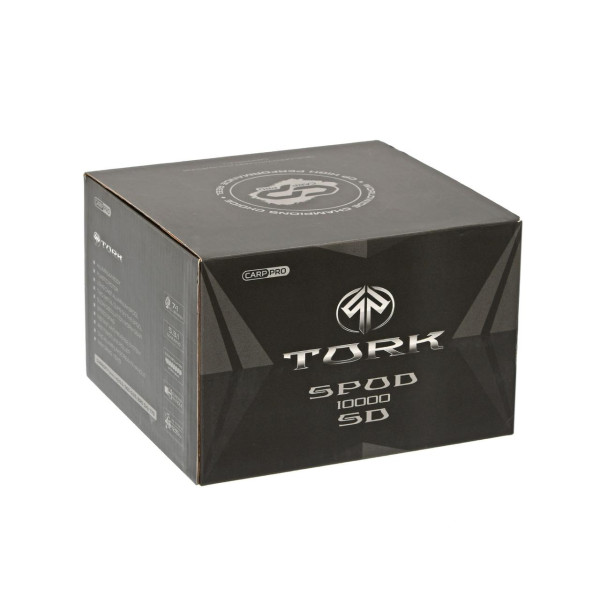 Коропова сподова котушка Carp Pro Tork Spod 10000 SD 7+1 підшипник Long Cast металева шпуля