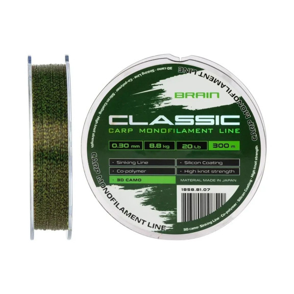 Карповый набор Brain Apex 3.9 м 3.5 lb удилище 3 секции + катушка Flagman Endura Carp 8000 FS + леска в подарок