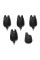 Набор для карповой рыбалки род-под Carp Pro CP75062 на 4 удилища + сигнализаторы Carp Pro D-Carp WT 4+1 + свингеры с LED