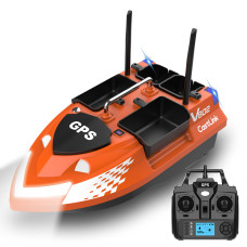 Кораблик для прикормки Flytec V802 PRO 160 GPS 4 Бункери АКБ 12000 мАг Завантаження 3 кг Дальність 500 м