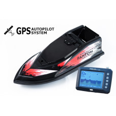 Кораблик для прикормки Фантом Модерн з ехолотом Toslon300 та GPS автопілотом (V3_9+1)