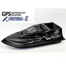 Прикормочний кораблик Фурія Шторм з GPS Fortuna-X