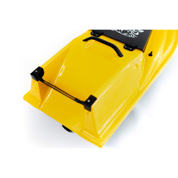 Кораблик для риболовлі Фурія Фюжн з GPS (V3_3+1) і Ехолотом Toslon TF520 Чорний Жовтий
