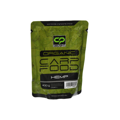 Зерна конопли Carp Pro Delight Hemp 400г Натуральная Насадка для Ловли Карпа Амура Карася