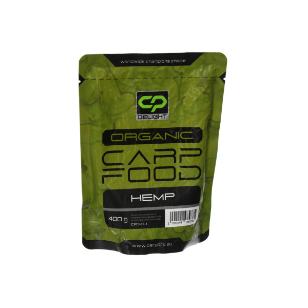 Зерна конопли Carp Pro Delight Hemp 400г Натуральная Насадка для Ловли Карпа Амура Карася