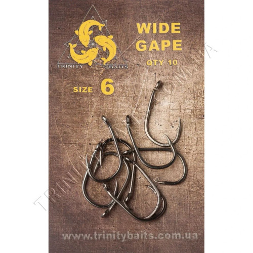 Гачки Trinity baits Wide Gape 10