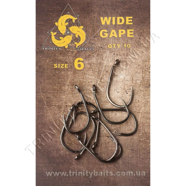 Гачки Trinity baits Wide Gape 10
