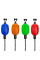 Індикатор клювання World4carp BOBBIN зелений (green) синій (blue)