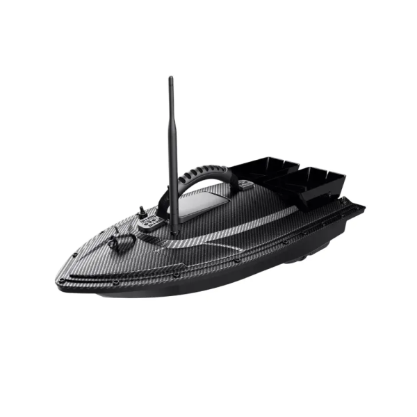 Кораблик для прикормки Flytec V070 GPS Bait Boat 40 точок автоповернення 2 бункери до 1.5 кг дистанція 300 м акумулятор 12000 мАг