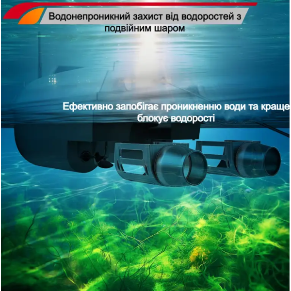 Кораблик для риболовлі Flytec V030 GPS з ехолотом акумулятор 20000 мАг