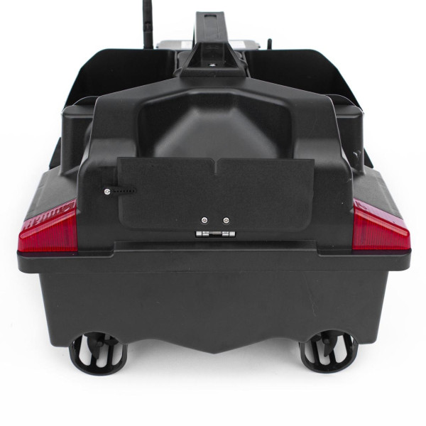 Кораблик для прикормки Flytec V020 GPS Bait Boat 40 точок автоповернення 3 бункери до 2 кг дистанція 300 м Li-ion 12000 мАг чорний