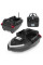 Кораблик для прикормки Flytec V020 GPS Bait Boat 40 точок автоповернення 3 бункери до 2 кг дистанція 300 м Li-ion 12000 мАг чорний