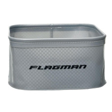 Ємність для прикормки Flagman Gray EVA 18.5×18.5×11 см Водонепроникна Сумка