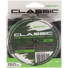 Жилка Brain Classic Carp Line 150m 3D camo 0.33mm 22lb 10.0kg