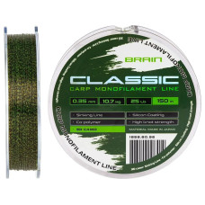 Жилка Brain Classic Carp Line 3D (camo) 300m 0.33mm 22lb 10.0kg