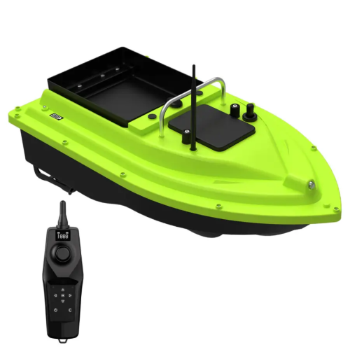Прикормочний карповий кораблик D26 Green з GPS навігацією та акумулятором 12000 mAh