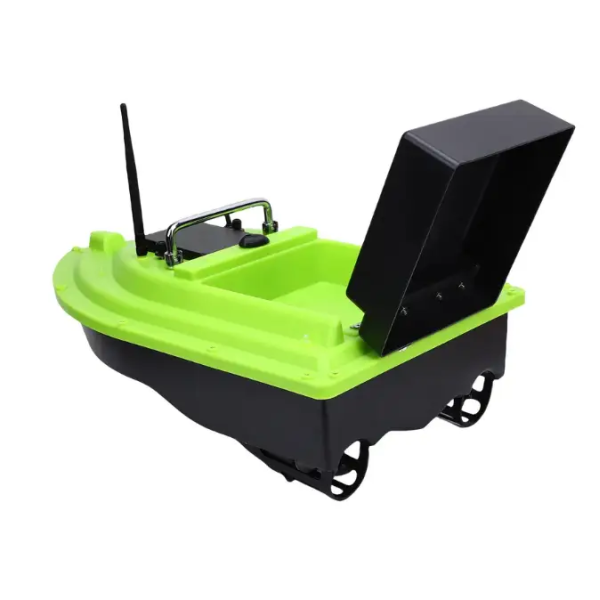 Прикормочний карповий кораблик D26 Green з GPS навігацією та акумулятором 12000 mAh