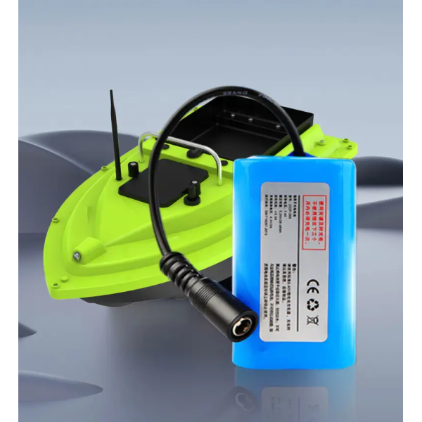 Прикормочний карповий кораблик D26 Green з GPS навігацією та акумулятором 12000 mAh